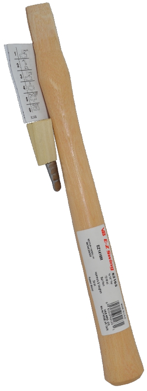 Tenet Solutions  Brass Hammer w/Hickory Handle, 81-111G, 1 lb Head, 9-1/2  Handle