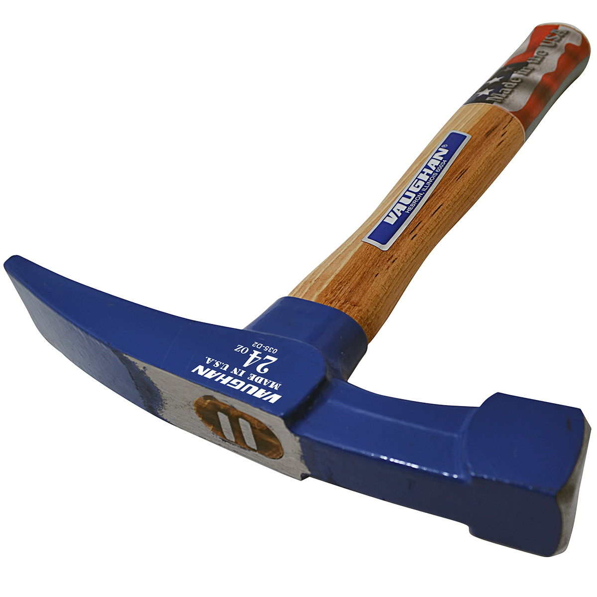Estwing Bricklayer or Mason's Hammers, 24 oz, 11 in, Steel Handle, 1/EA
